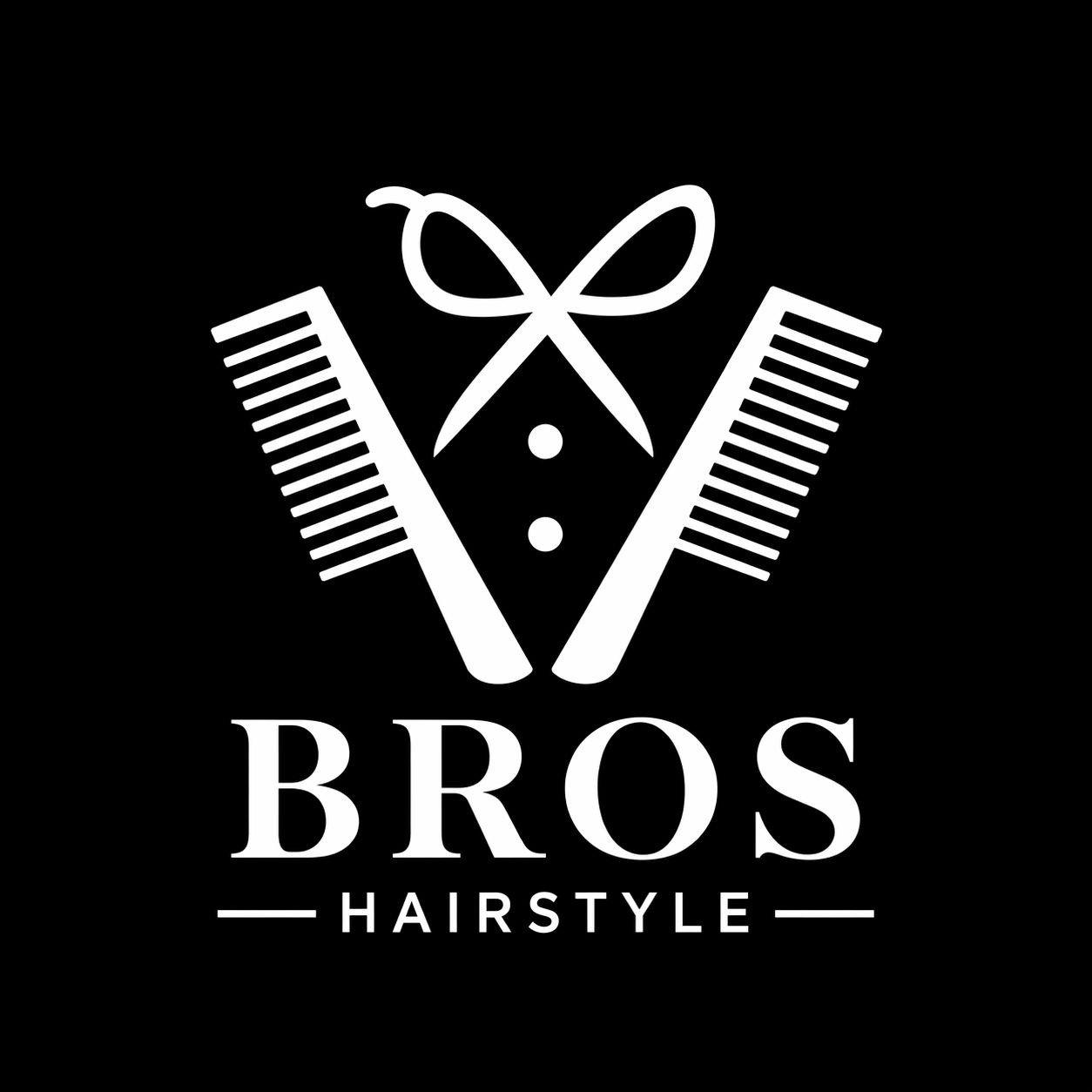 Bros Hairstyle Logo